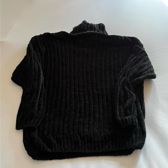 LYDIA Jane Ltd black turtleneck soft sweater M - Picture 3 of 5